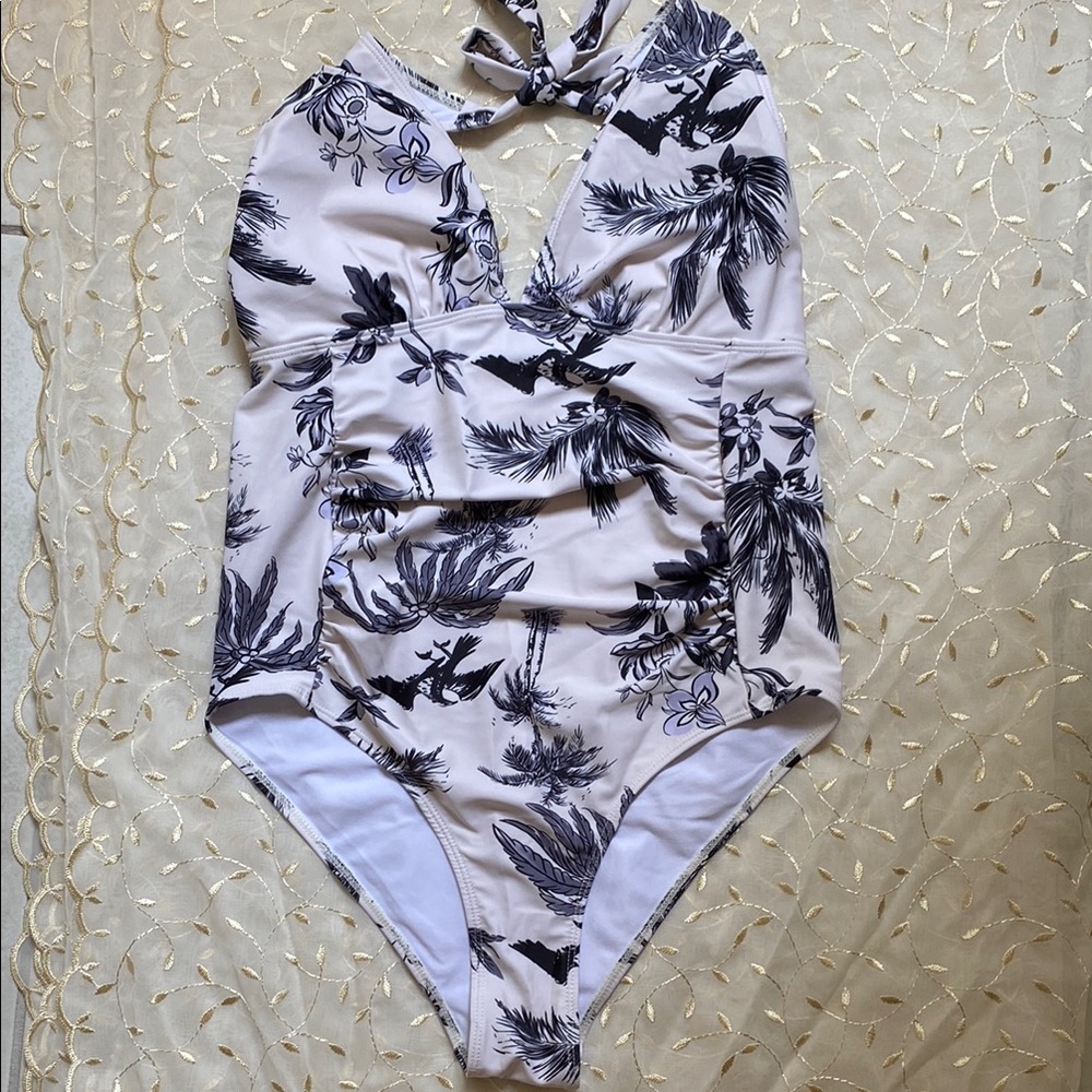 Kids Swim Floral One-Piece Swimsuit